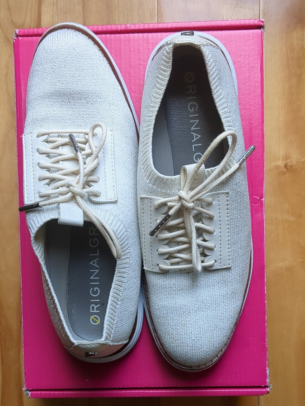 COLE HAAN | Original Grand Knit Mesh Lace-Up Sneakers